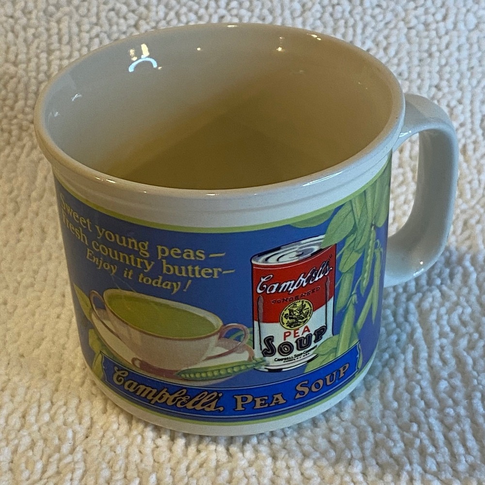 Campbell's Pea Soup Mug 1994 Westwood Collectible Vintage‎ Retro Kitchenware